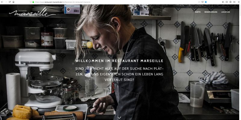 webdesign restaurant marseille